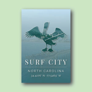 Surf City Pelican Map